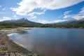 Lapataia bay landscape, Tierra del Fuego, Argentina Royalty Free Stock Photo