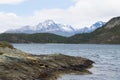 Lapataia bay landscape, Tierra del Fuego, Argentina Royalty Free Stock Photo