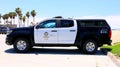 LAPD Los Angeles Police Car at Venice Beach