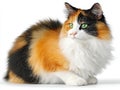 A LaPerm cat with curly fur image Royalty Free Stock Photo
