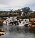 Lapinha da Serra, Waterfall Royalty Free Stock Photo