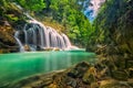 Lapopu Waterfall, Sumba Island, Indonesia Royalty Free Stock Photo