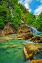 Lapopu Waterfall, Sumba Island, Indonesia Royalty Free Stock Photo