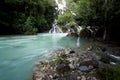 Lapopu waterfall on sumba island, Indonesia Royalty Free Stock Photo