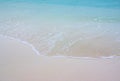 Lapping waves at Kuda Bandos, Maldives Royalty Free Stock Photo