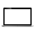 Laptop with blank screen Vector