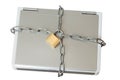 Laptop in Chains