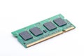 Laptop computer RAM chip Royalty Free Stock Photo