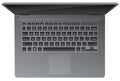 Laptop Computer, Top Down View, Keyboard, Realistic Vector Illustration