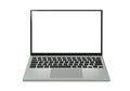 Laptop with 3D structure.Front angles Royalty Free Stock Photo