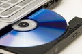 Laptop DVD Disk Drive Royalty Free Stock Photo