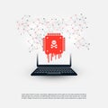 Laptop Equipped with a Processor Affected by Meltdown & Spectre Critical Security Vulnerabilities, Which Enable Cyber Attacks