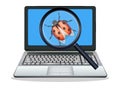 Laptop found computer bug