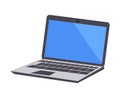 Laptop Icon, Electronic Device Vector Illustration Royalty Free Stock Photo
