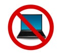 Laptop Internet Ban