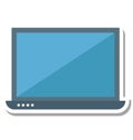 Laptop Isolated Vector Icon Editable Royalty Free Stock Photo