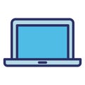 Laptop  Isolated Vector Icon fully editable Royalty Free Stock Photo