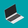 Laptop isometric icon. Vector illustration Royalty Free Stock Photo