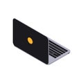 Laptop isometry icon