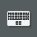 Laptop keyboard element design