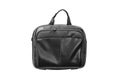 Laptop leather bag isolate