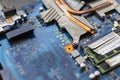 Laptop  motherboard Royalty Free Stock Photo