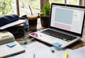 Laptop Notebook Showing Working Screen
