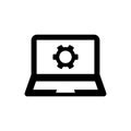 Laptop Settings Icon