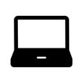 Laptop Vector icon which can easily modify or edit Royalty Free Stock Photo