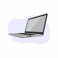 Laptop Vector Illustration Icon Isolated