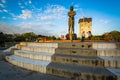 The Lapu Lapu Monument at Rizal Park, in Ermita, Manila, The Phi