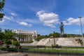 Lapu-Lapu Monument at Rizal Park Royalty Free Stock Photo