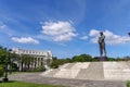 Lapu-Lapu Monument at Rizal Park Royalty Free Stock Photo
