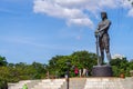 Lapu-Lapu Monument at Rizal Park Royalty Free Stock Photo