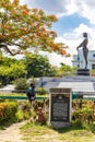 Lapu lapu statue at Rizal Park, Manila Royalty Free Stock Photo