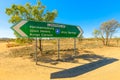 Larapinta drive signboard