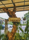 Laras garden Resto Royalty Free Stock Photo