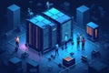 Laravel Hosting Solutions Showcase in a Modern Server Environment