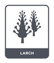 larch icon in trendy design style. larch icon isolated on white background. larch vector icon simple and modern flat symbol for