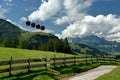 Larchfilzkogel Gondelbahn, Kitzbuheler Alpen, Tirol, Austria