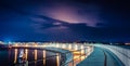 Laredo's harbour. Puerto de Laredo, Cantabria Royalty Free Stock Photo