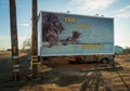 Large Ad Upon Entering Bombay Beach at the Salton Sea