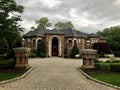 Large American beautiful homes in New Jersey.