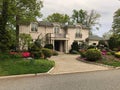 Large American beautiful homes in New Jersey.