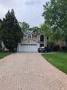 Large American beautiful homes in New Jersey.