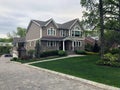 Large American beautiful homes in New Jersey.