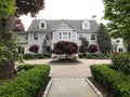 Large American beautiful homes in New Jersey.