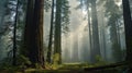 Large and Ancient Redwoods