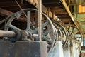 Large antique rice milling machine That has been discontinued