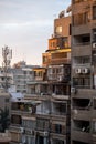 Large Apartment Buildings Cairo Royalty Free Stock Photo